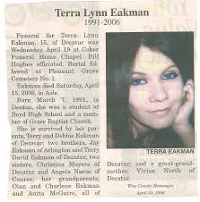 Obituaries from Wise County TX (1910-2022), Last Names That Begin E-G