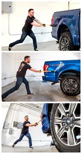 How Does The Ford F 150 S New Aluminium Body Handle Being Hit With A Sledgehammer Ford F150 Ford Built Ford Tough