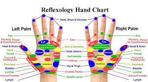 reflexology hand chart beauty express visual ly