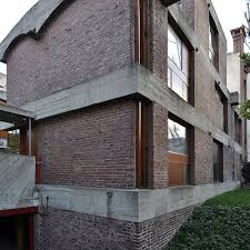 Le Corbusier Maisons Jaoul Neuilly Sur Seine Paris France 1951 1955 House A Brick Architecture Architecture Corbusier Architecture