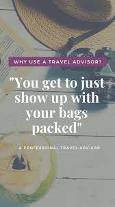 Why Should You Use A Travel Agent Well There Are Huge Benefits To Using A Travel Agent Instead Of Booking The Trip In 2020 Travel Agent Traveling By Yourself Travel