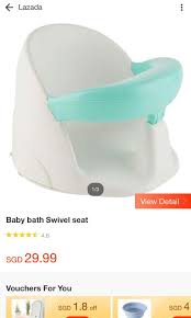 Choose plastic or cloth for different levels of comfort and support. Venta Baby Bath Seat Tesco En Stock