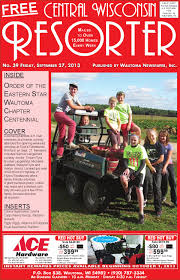 We did not find results for: Central Wisconsin Resorter 2013 No 39 By Wautoma Newspapers Issuu