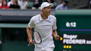 Wimbledon 2021 Hubert Hurkacz Beats Roger Federer In Straight Sets To Reach Semi Finals Tennis News Sky Sports