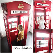You can choose from two different booth sizes, both will include a plasma screen, place for poster (105 x 50 cm), banner for a company logo and seating. Photo Booth Paris British Photo Booth British Booth Paris