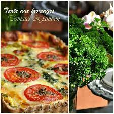 Tarte Aux Fromages Tomates Et Jambon Tarte Au Fromage Recette Tomate Tarte