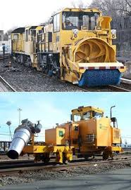 New York City Metropolitan Transit Authority S Snow Clearing Train Work Train Model Trains Train Tracks