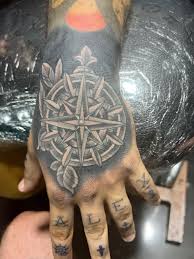 Rose Compass, Aaron Dale at Mainline Ink. Houston Texas. : rtattoos