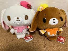 Sanrio Sugarbunnies Shirousa & Kurousa BIG Plush Toy Set Prize 30cm  FuRyu Japan | eBay