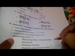 Kerjakan dulu soal yang kamu anggap mudah. Soal Uts Bahasa Jawa Kelas 4 Semester 2 Kurikulum 2013 Dan Kunci Jawaban Temukan Jawab