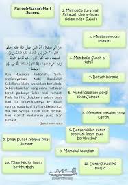 Hari jumat merupakan hari besarnya umat islam yang bisa diibaratkan sebagai hari raya atau hari saat dimasjid hendaknya tidak duduk memeluk lutut, shalat sunnah sebelum khatib naik mimbar, dan. Ahlan Susu Kambing Amalan Sunnah Hari Jumaat