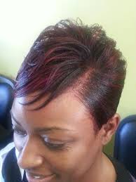 Red Highlights Hair Highlights Short Hair Styles Cool Short Hairstyles