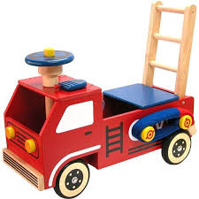 Chariot Porteur Pompier Carros De Brinquedo De Madeira Brinquedos De Madeira Coisas De Madeira