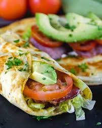 The cream cheese and salmon in these wraps make for decadent breakfast burritos. Keto Breakfast Burrito Living Chirpy