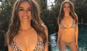 The actress has been all kinds of active on her instagram lately, posting tons of pictures of her super strong beach bod. Elizabeth Hurley Instagram Actress 53 Leaves Little To The Imagination In Fave Bikini Celebrity News Showbiz Tv Express Co Uk