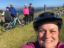 Morning bike ride with a 20 km ride