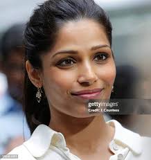 141 Day Of The Girl Fresco Unveiling With Freida Pinto Stock Photos,  High-Res Pictures, and Images