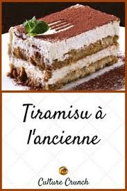 Tiramisu A L Ancienne Recette Tiramisu Facile Recette Tiramisu Cafe Tiramisu Recette