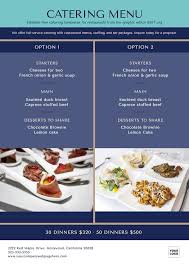 In the catering business, being consistent and organize is very important in order to be successful. Online Event And Catering Menu Maker