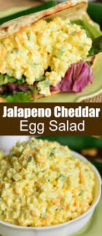 Jalapeno Cheddar Egg Salad Best Egg Salad Recipe Spicy Egg Salad Recipe Egg Salad Recipe Healthy