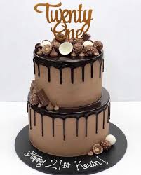 21st Birthday Chocolate Drip Cake Chocolate Drip Cake Chocolate Cake Designs Chocolate Birthday Cake Decoration