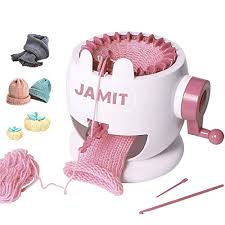 A beginner's guide to knitting on a loom with over 30 fun projects. Knitting Machine Smart Weaver Knitting Round Loom Knitting Board Rotating Double Knit Loom Machine 22 Needles Knitting Loom Machines Weaving Loom Kit For Sock Hat Pumpkin Buy Online In Cayman Islands At