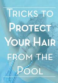 Protect Your Hair From The Pool With These 6 Tricks Chlorine Hair Blonde Hair Care Swimming Hairstyles