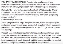 Di indonesia sendiri poligami merupakan sesuatu yang menuai pro dan kontra. Nikah Lagi Di Luar Negara Poligami Tanpa Pengetahuan Isteri Bukti Suami Curang Penipu
