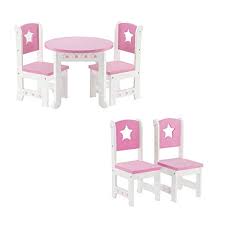 Bjd 1 6 doll miniature furniture high quality classicism square shape tea table. Emily Rose 18 Inch Doll Furniture For American Girl Dolls Lovely 18 Inch Doll Table And 4 Chair Value Pack Dining Set Doll Furniture For American Girl Dolls Buy Online