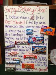 Creative Birthday Present Ideas For Best Friend 06320127de18ecc66b6f14c08aa6beb7 Jpg 736 981 Birthday Gifts For Best Friend Candy Birthday Cards Cute Birthday Gift