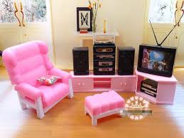 Diy Girls Toy Tv Sound Stand Chair Set Doll House Living Room For 1 6 Doll Furniture Accessories In Dolls Accessor Avec Images Maison De Poupee Accessoires Barbie Maison