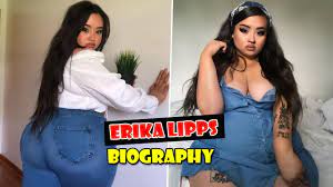 Erika Lipps biography curvy plus size model instagram star - YouTube