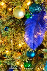 Add a little drama to your look with peacock decor for the living room, bath, and more. Our 2016 Peacock Themed Christmas Tree Whats Ur Home Story