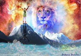 Up Close And Personal By Dolores Develde Prophetic Art Art Lion Of Judah