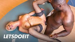 German Secretary Manu Magnum Receives Deep Pussy Drilling From Black Penis  - LETSDOEIT