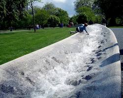 Image of Princess Diana's memorial
