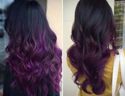 La tinta viola ormai non sembra poi così strana. Capelli Viola 84 Foto Lilla E Altre Tonalita Colorazione Di Fili Marrone Chiaro In Marrone Viola Blu Viola E Altri Colori