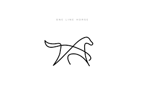 One Line Animal Logos On Behance One Line Animals Line Art Tattoos Animal Logo