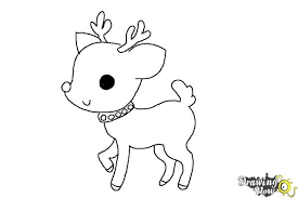 You can see in the image of this drawing how well. How To Draw A Deer For Kids Drawingnow