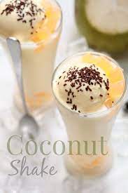 Masam Manis Coconut Shake Slurpppp Segarnya Terasa Ide Makanan Makanan Resep Minuman