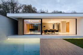 Simple and open, the symphony 29 will make your heart sing from the moment you open the door. A Single Storey Pavilion Of Glass Concrete And Wood Located In The Suburbs Of Chisinau Caandesign Architecture And Home Design Blog