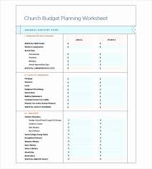 Church Ministry Budget Template Awesome 12 Church Bud Templates Doc Excel Pdf Budgeting Worksheets Budget Template Budget Template Free