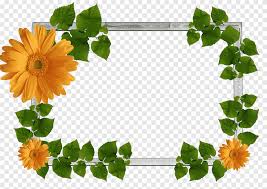 Sketsa bunga matahari tersebut terlihat sangat detail dan nyata menyerupai bentuk aslinya. Happiness Spring Wish Leaf Frame S Image File Formats Sunflower Png Pngegg