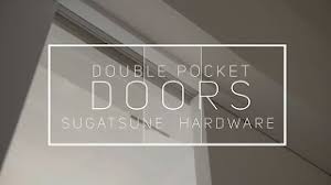 Check spelling or type a new query. Double Pocket Doors Sugatsune Hardware Review Youtube