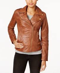 Guess Asymmetrical Leather Moto Jacket Women Coats Macy S Leather Jackets Women Leather Moto Jacket Moto Jacket