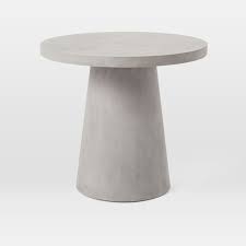 Pedestal Outdoor Bistro Table Bistro Table Outdoor Bistro Table Concrete Outdoor Dining Table