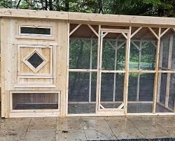 2019 03 poulailler toit une pente 4 a 5 poules lm bois deco outdoor decor home decor decor