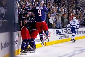 Blue Jackets Cap Off All Time Upset Sweep Lightning Prohockeytalk Nbc Sports