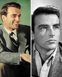 from Bonnie) Monty Clift in "The Big Lift" 1950---what a handsome and  timeless face he had!!!