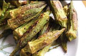 Oven Roasted Okra Directions Calories Nutrition More Fooducate Recipe Recipes Oven Roasted Okra Roasted Okra